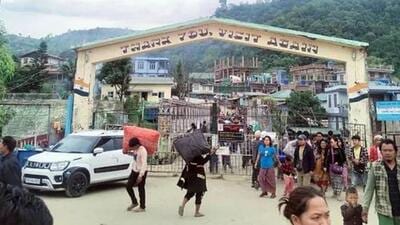 Manipur shares a 398-km border with Myanmar. (ANI file photo)
