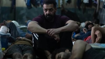 Bandar, directed by Anurag Kashyap and featuring Bobby Deol, is set for its world premiere at the 50th Toronto International Film Festival. Bandar, directed by Anurag Kashyap and featuring Bobby Deol, is set for its world premiere at the 50th Toronto International Film Festival.