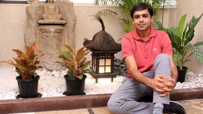Nazara Technologies CEO Nitish Mittersain. India's first listed gaming firm has 46.1% stake in Moonshine Technologies, which operates PokerBaazi. (X/Twitter) Nazara Technologies CEO Nitish Mittersain. India's first listed gaming firm has 46.1% stake in Moonshine Technologies, which operates PokerBaazi. (X/Twitter)
