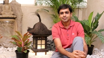 Nazara Technologies CEO Nitish Mittersain. In three days, the company's stock has lost 17.52 per cent on the BSE. (X/ @mittersain)