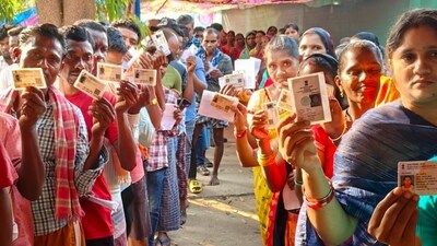 Lok Sabha Election 2024 Voting LIVE: Voters line up in Bastar for Phase 1 (PTI Photo via ECI) (PTI) Lok Sabha Election 2024 Voting LIVE: Voters line up in Bastar for Phase 1 (PTI Photo via ECI) (PTI)