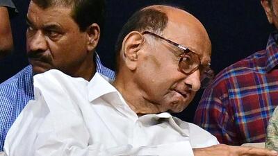 Sharad Pawar at a function in Mumbai. (ANI) Sharad Pawar at a function in Mumbai. (ANI)