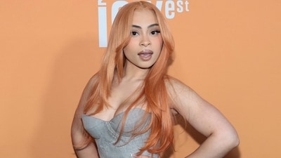 Ice Spice attended the "Highest 2 Lowest" New York Premiere at Brooklyn Academy of Music earlier this month. (Getty Images via AFP) Ice Spice attended the "Highest 2 Lowest" New York Premiere at Brooklyn Academy of Music earlier this month. (Getty Images via AFP)