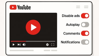 Simple changes to 8 settings can bring back calm, clear video and tighter privacy for YouTube users sick of clutter. (AI generated) Simple changes to 8 settings can bring back calm, clear video and tighter privacy for YouTube users sick of clutter. (AI generated)