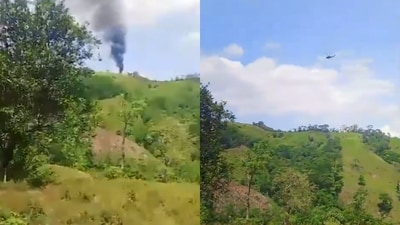 Taking to X, the Colombian president attributed the attack to the dissidents of the defunct Revolutionary Armed Forces of Colombia (FARC). (X/@ColombiaOscura_) Taking to X, the Colombian president attributed the attack to the dissidents of the defunct Revolutionary Armed Forces of Colombia (FARC). (X/@ColombiaOscura_)