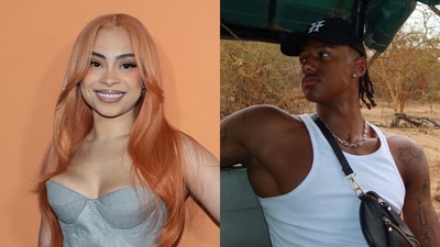 Rapper Ice Spice and TikTok star Diamant Blazi seen together, while source downplays relationship speculations with Sauce Gardner. (AFP, Instagram/Diamant Blazi) Rapper Ice Spice and TikTok star Diamant Blazi seen together, while source downplays relationship speculations with Sauce Gardner. (AFP, Instagram/Diamant Blazi)