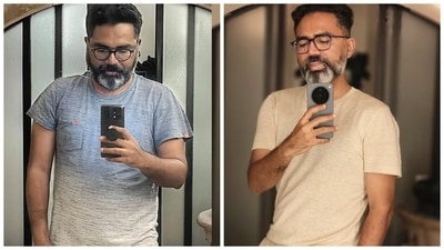 Joseph Radhika shares his weight loss transformation. Joseph Radhika shares his weight loss transformation.