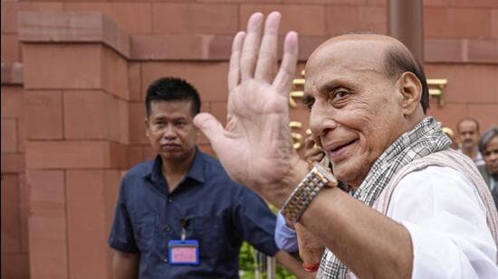 Defence Minister Rajnath Singh (PTI)