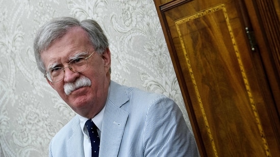 In 2018, Bolton was named as Trump's third national security adviser following the dismissal of H.R. McMaster. (AFP)