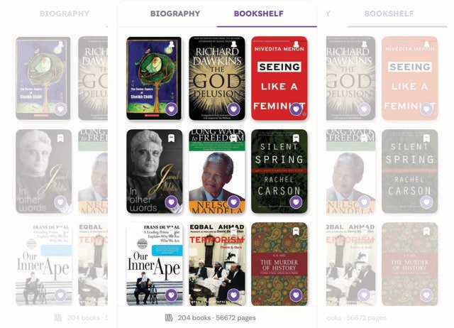 Bookmark, a year-old dating service, aims to match users through their reading tastes. Bookmark, a year-old dating service, aims to match users through their reading tastes.