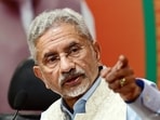 “Right now, I think there are issues. It’s pretty open,” Jaishankar said about the India-US relationship while speaking at a media conclave. (Hindustan Times) “Right now, I think there are issues. It’s pretty open,” Jaishankar said about the India-US relationship while speaking at a media conclave. (Hindustan Times)