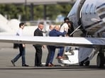 Harjinder Singh was escorted onto an airplane by Florida Lt. Gov. Jay Collins and law enforcement officers on Thursday in Stockton. Harjinder Singh was escorted onto an airplane by Florida Lt. Gov. Jay Collins and law enforcement officers on Thursday in Stockton.