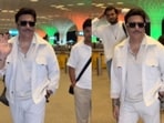 Govinda was spotted by the paparazzi at the Mumbai airport on Friday evening. Govinda was spotted by the paparazzi at the Mumbai airport on Friday evening.