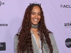 Malia Ann Obama attends the "The Heart" Premiere at the Short Film Program 1 during the 2024 Sundance Film Festival.