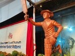 Sunil Gavaskar, immortalised as a life-size statue, was unveiled at Mumbai's Wankhede Stadium Sunil Gavaskar, immortalised as a life-size statue, was unveiled at Mumbai's Wankhede Stadium