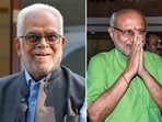 Opposition vice-presidential candidate B Sudarshan Reddy (L) spoke about NDA candidate CP Radhakrishnan on Saturday.