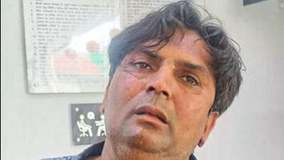 Autorickshaw driver Rajeshbhai Khimjibhai Sakriya, now in five-day police custody, is being interrogated to establish his motive. (ANI Pic Service) Autorickshaw driver Rajeshbhai Khimjibhai Sakriya, now in five-day police custody, is being interrogated to establish his motive. (ANI Pic Service)