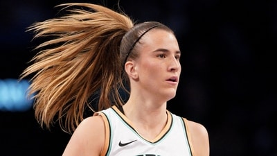 Sabrina Ionescu of the New York Liberty dribbles the ball against the Chicago Sky during the second quarter at Barclays Center on August 21, 2025 in New York City (Getty Images via AFP) Sabrina Ionescu of the New York Liberty dribbles the ball against the Chicago Sky during the second quarter at Barclays Center on August 21, 2025 in New York City (Getty Images via AFP)