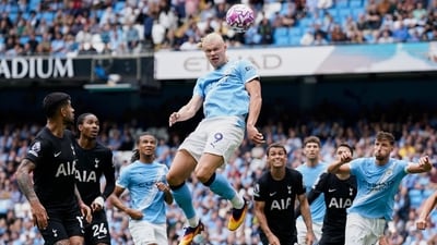 Manchester City's Erling Haaland is the team's highest-paid player. (AP) Manchester City's Erling Haaland is the team's highest-paid player. (AP)