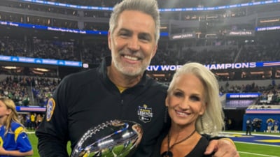 Kurt and Brenda Warner, EJ warner's parents. (Brenda Warner on Instagram) Kurt and Brenda Warner, EJ warner's parents. (Brenda Warner on Instagram)