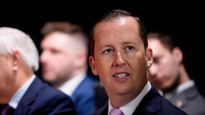Sergio Gor, 38, is currently director of the White House Presidential Personnel Office, (AFP) Sergio Gor, 38, is currently director of the White House Presidential Personnel Office, (AFP)