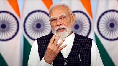 Prime Minister Narendra Modi speaks on the occasion of National Space Day. (X/NarendraModi) Prime Minister Narendra Modi speaks on the occasion of National Space Day. (X/NarendraModi)