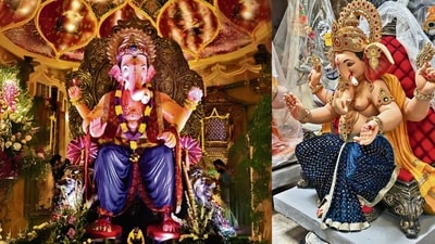 Ganpati pandals in Delhi-NCR are all geared up to mark the 10-day Ganeshotsav celebrations, starting August 26. Ganpati pandals in Delhi-NCR are all geared up to mark the 10-day Ganeshotsav celebrations, starting August 26.