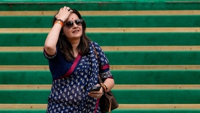 Shiv Sena (UBT) MP Priyanka Chaturvedi during the Monsoon session of Parliament, in New Delhi. (PTI File)