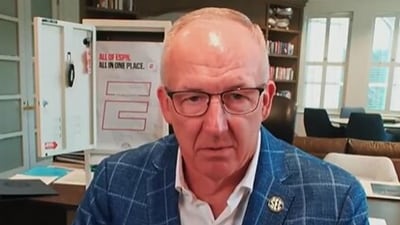 SEC commissioner Greg Sankey announced the changes recently. (X/@SECNetwork) SEC commissioner Greg Sankey announced the changes recently. (X/@SECNetwork)