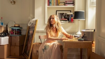 Sarah Jessica Parker reprised her role as Carrie Bradshaw in the series And Just Like That. (AP)