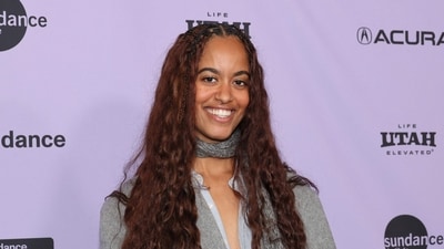 Malia Ann Obama attends the "The Heart" Premiere at the Short Film Program 1 during the 2024 Sundance Film Festival. (Getty Images via AFP) Malia Ann Obama attends the "The Heart" Premiere at the Short Film Program 1 during the 2024 Sundance Film Festival. (Getty Images via AFP)
