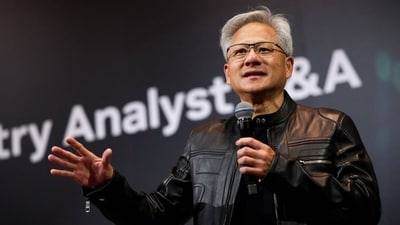 Nvidia CEO Jensen Huang has been jockeying between the U.S. and China chip markets as the two countries hammer out a trade policy. Nvidia CEO Jensen Huang has been jockeying between the U.S. and China chip markets as the two countries hammer out a trade policy.