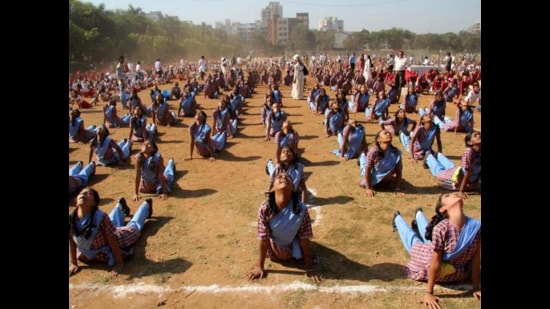 A report shows that 38.8% of upper primary government schools lack a physical education teacher altogether, 56.8% rely on teachers of other subjects, while only 4.4% have a dedicated instructor for sports. (Picture only for representational purpose)