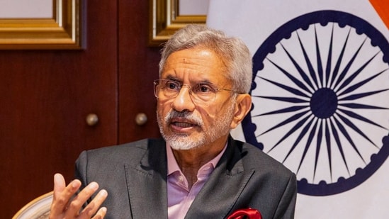 Union external affairs minister S Jaishankar. (X-@DrSJaishankar)
