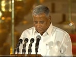 Union minister V Somanna.