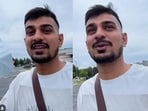 A Bareilly man in Canada went viral after sharing a video celebrating his US visa.