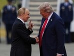 Trump showed their picture to the reporter and stated, “That's a man named Vladimir Putin who I believe will be coming depending on what happens."