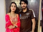A photo from an Instagram post made by the main accused Vipin Bhati in which he claimed his wife's death was due to suicide.