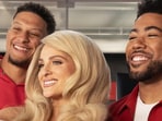 Meghan Trainor opens up about working with Patrick Mahomes. Meghan Trainor opens up about working with Patrick Mahomes.