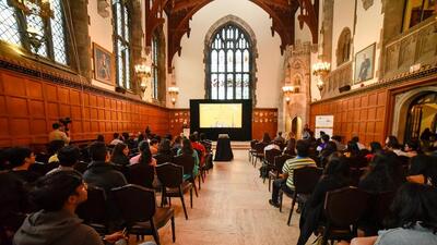 A file photo of Indian students attending an orientation programme in Toronto, Canada. (Supplied photo) A file photo of Indian students attending an orientation programme in Toronto, Canada. (Supplied photo)
