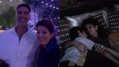 Twinkle Khanna's sweet post with family wins internet. Twinkle Khanna's sweet post with family wins internet.