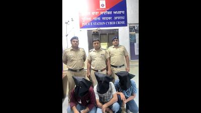 Chandigarh police have managed to secure ₹5.43 lakh of the stolen money. (HT Photo) Chandigarh police have managed to secure ₹5.43 lakh of the stolen money. (HT Photo)