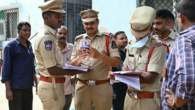The police said that Ansari was travelling along the road under the APJ Abdul Kalam flyover when he tried to overtake a truck and slipped and fell due to a pothole. (AFP/Representational image) The police said that Ansari was travelling along the road under the APJ Abdul Kalam flyover when he tried to overtake a truck and slipped and fell due to a pothole. (AFP/Representational image)