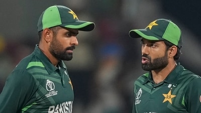 Here's what PCB chairman Mohsin Naqvi had to say about Babar Azam and Mohammad Rizwan being dropped (AP) Here's what PCB chairman Mohsin Naqvi had to say about Babar Azam and Mohammad Rizwan being dropped (AP)