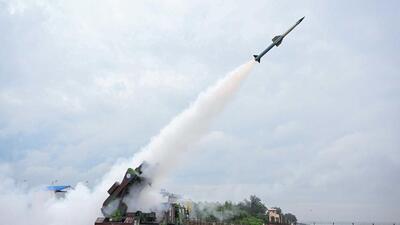 Odisha, Aug 24 (ANI): DRDO successfully conducts the maiden flight Tests of Integrated Air Defence Weapon System (IADWS), off the coast of Odisha, on Sunday. (@rajnathsingh X) Odisha, Aug 24 (ANI): DRDO successfully conducts the maiden flight Tests of Integrated Air Defence Weapon System (IADWS), off the coast of Odisha, on Sunday. (@rajnathsingh X)