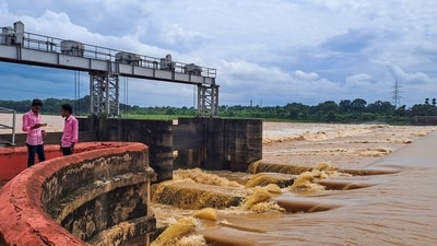 The Baitarani river was flowing at 18.61 metre at 10 am, crossing the danger level of 18.33 metre at Akhuapada, he said. (PTI)