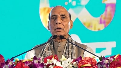 Defence minister Rajnath Singh (X/ @DrMohanYadav51) Defence minister Rajnath Singh (X/ @DrMohanYadav51)