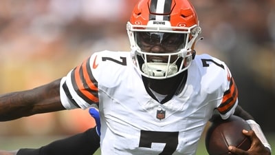 Cleveland Browns quarterback Tyler Huntley. (AP) Cleveland Browns quarterback Tyler Huntley. (AP)