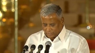 Union minister V Somanna. (PIB) Union minister V Somanna. (PIB)
