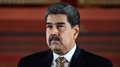 President Nicolas Maduro on Friday hit out at the US deployment of three warships off the coast of Venezuela (AFP) President Nicolas Maduro on Friday hit out at the US deployment of three warships off the coast of Venezuela (AFP)